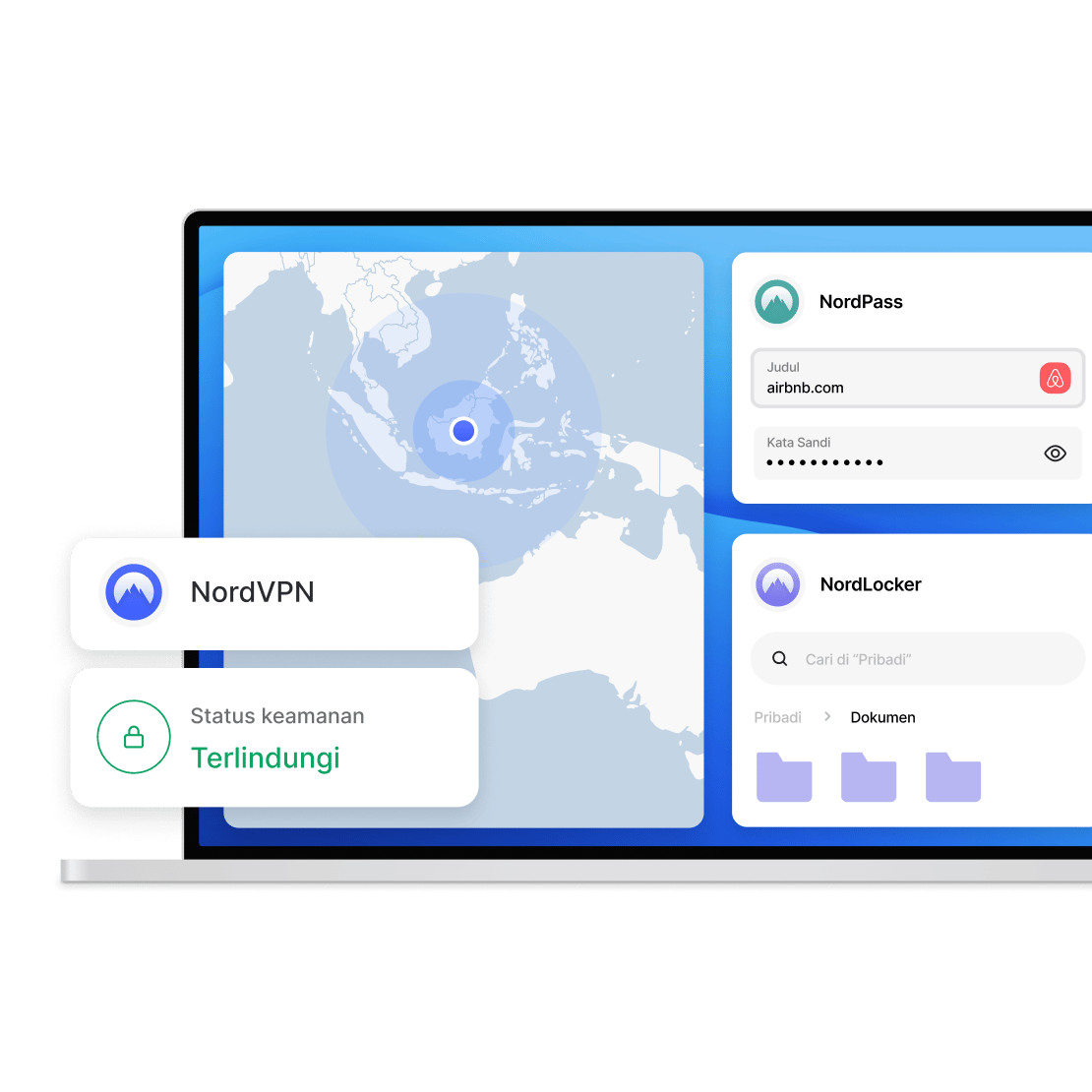 Perlindungan perangkat digital dengan produk Nord Security: NordVPN, NordPass, NordLocker