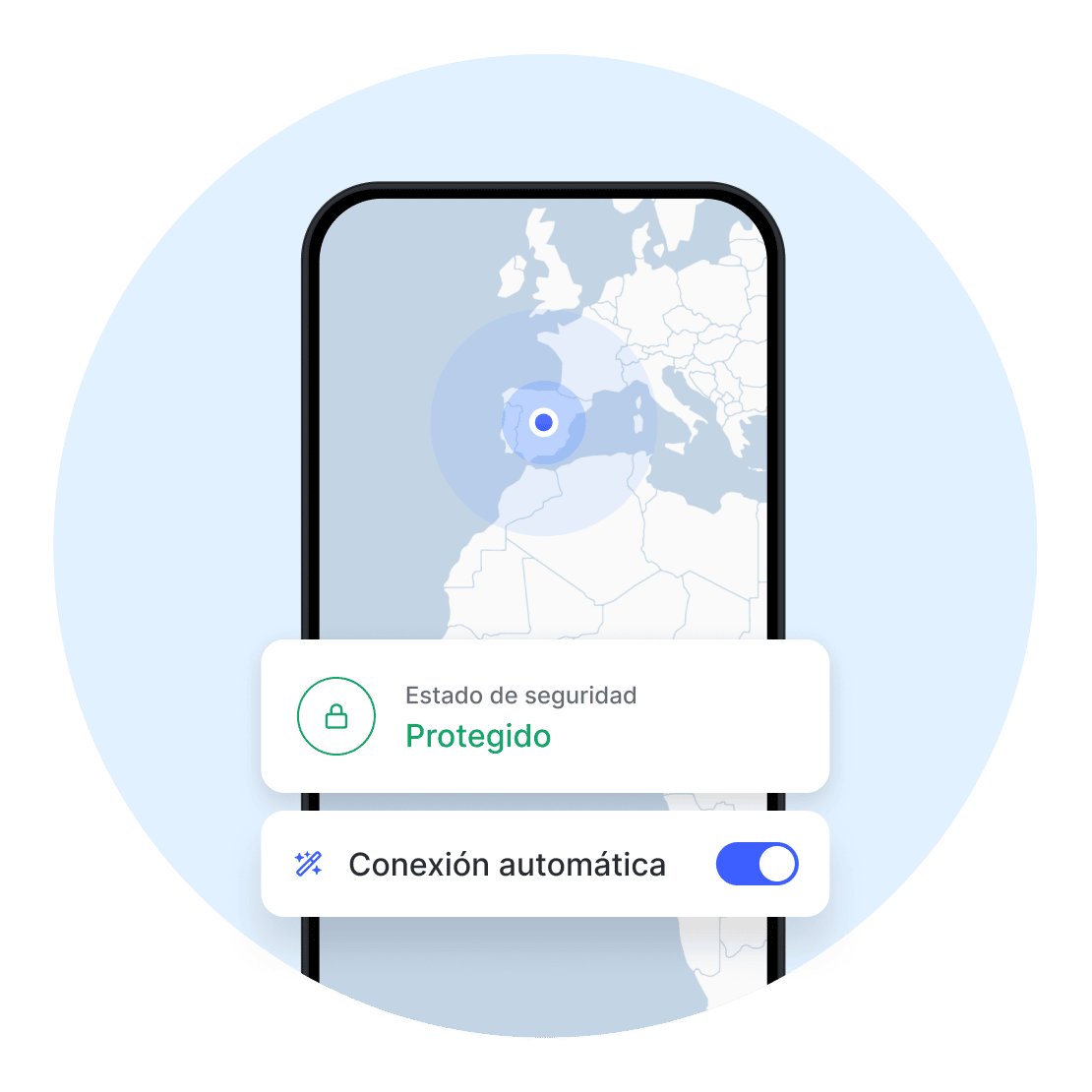 Protección del dispositivo con la función de autoconexión de NordVPN